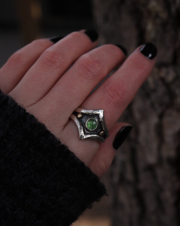 Polaris Ring ✦ Tsavorite Garnet - Image 2