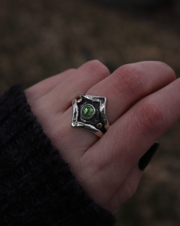Polaris Ring ✦ Tsavorite Garnet - Image 4