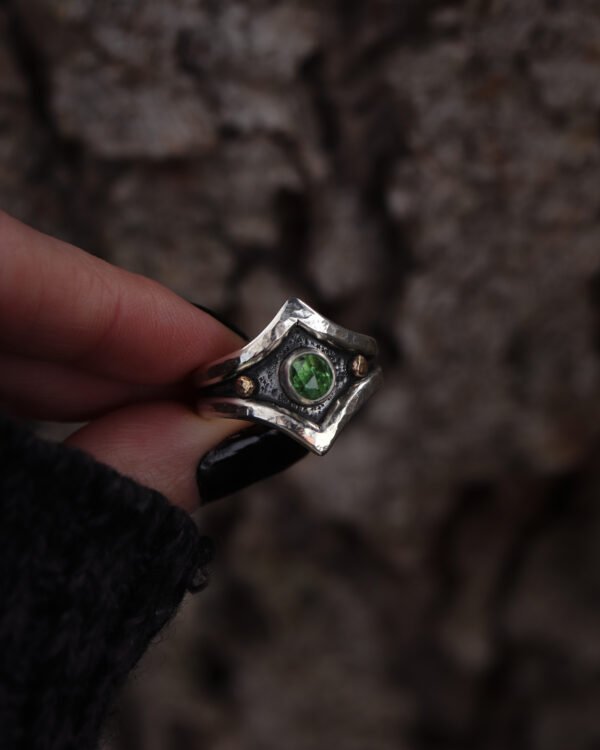 Polaris Ring ✦ Tsavorite Garnet - Image 3