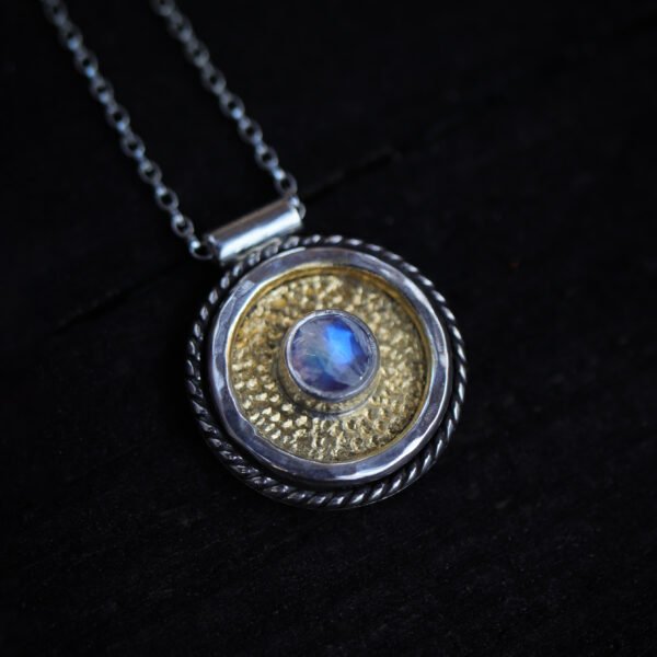 Halo Necklace ✦ Moonstone