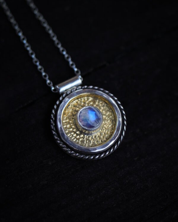 Halo Necklace ✦ Moonstone