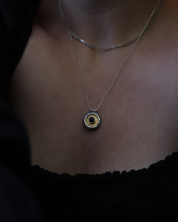 Halo Necklace ✦ Onyx - Image 2