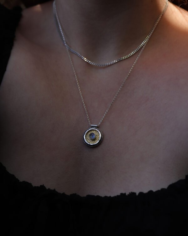 Halo Necklace ✦ Moonstone - Image 3